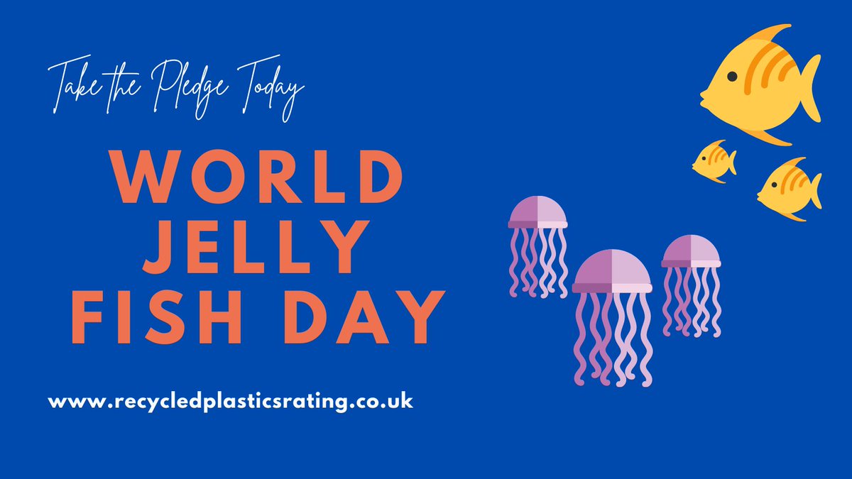It is #WorldJellyFishDay today! Take the #plasticspledge and create a better #circulareconomy which will ensure theirs and other habitats are protected for generations to come.