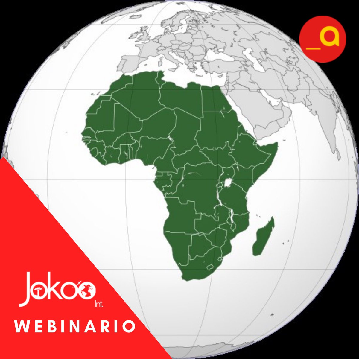 Icex_Alumni's tweet image. WEBINARIO 3 Noviembre 17 hrs CET

•”Africa un nuevo horizonte para los negocios” Retos y escenarios a afrontar para las empresas españolas y latinoamericanas.

Organizado por Iberglobal y nuestros patrocinadores Jokoo especializados en Africa.
@Iberglobal @JokooInt
