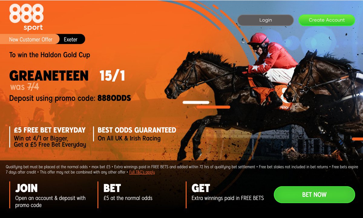 racingtips's tweet photo. 💰GREANETEEN ENHANCED TO 15/1 TO WIN TODAY‼️

📲 https://t.co/oI3Jc7t5Eb

🐎 This is a huge price boost, you won't beat this price!

🔞 T&amp;C's Apply. BeGambleAware #Ad 

#HaldonGoldCup #Greaneteen https://t.co/wfWFYdL5yd
