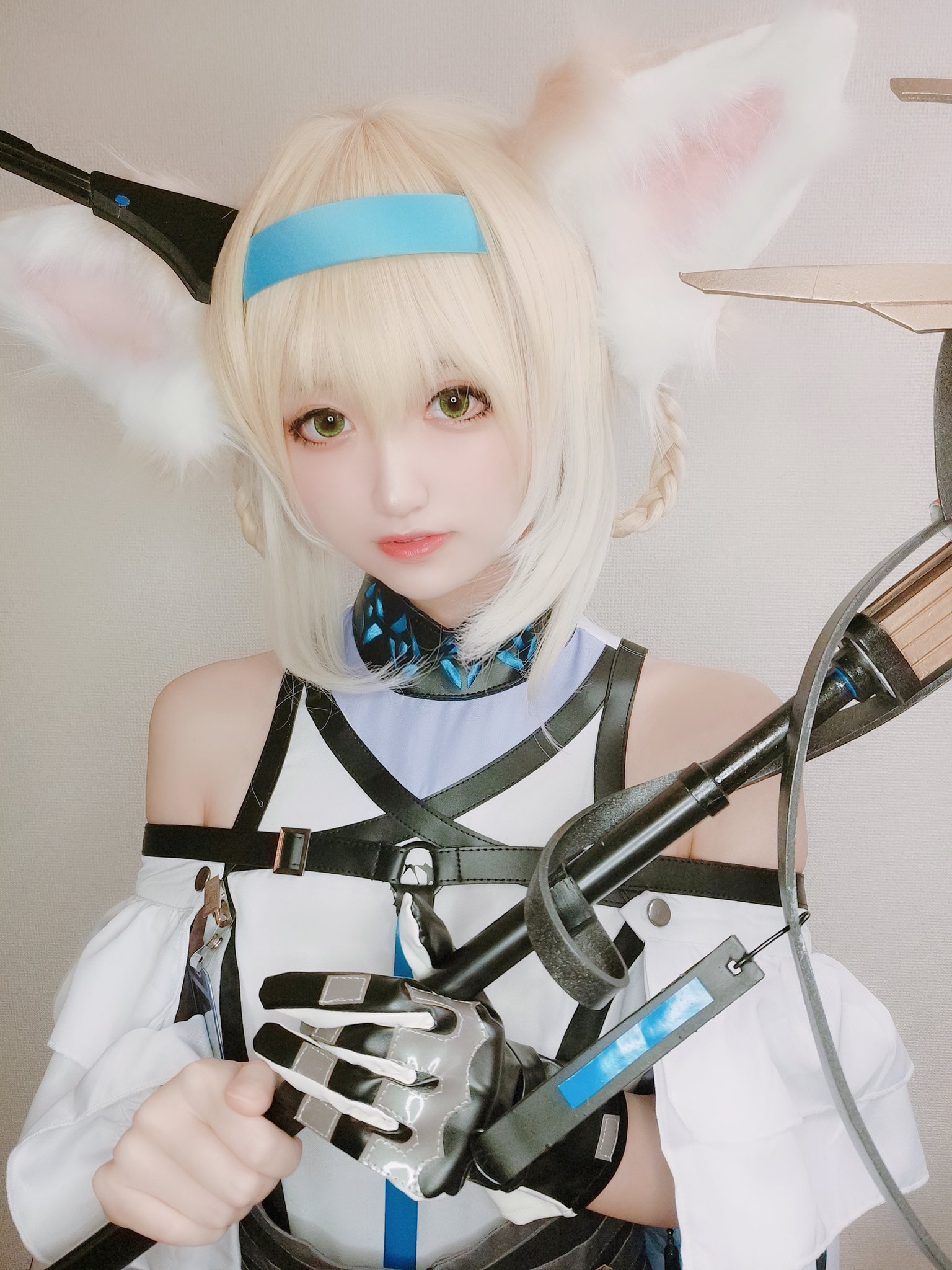 画像,--♚アークナイツ♚--         スズラン#コスプレ #アークナイツ #Arknights #明日方舟 #cosplay https://t.co/fl…