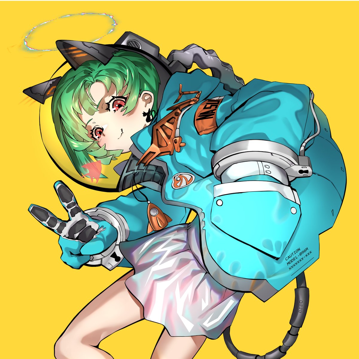「宇宙きゃっと 」|ZINZのイラスト