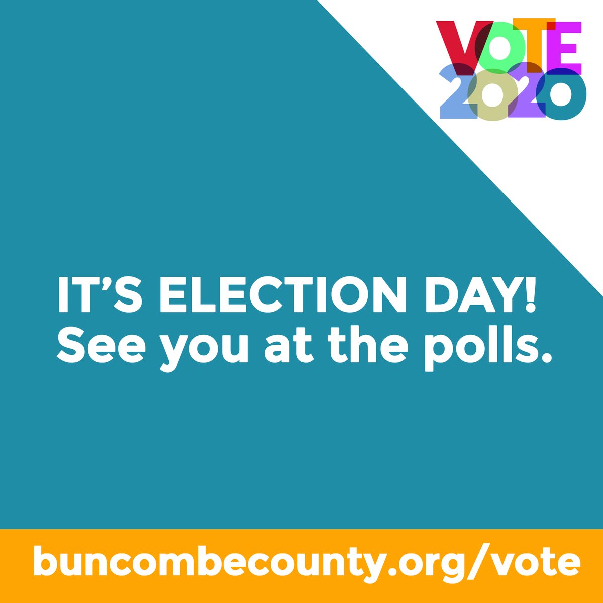 buncombeGov's tweet photo. The polls are open, cast your vote! View your sample ballot and find your correct Election Day polling place by visiting https://t.co/6ntKqE44qg https://t.co/8zFZLD9NMZ