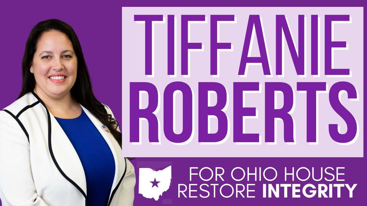 Roberts4Ohio's tweet photo. This race is about integrity. I'm running to end the corruption at the Statehouse and get to work for Union and Marion County families. I'd be honored to earn your vote today. Polls are OPEN! #Vote #Roberts4Ohio https://t.co/wXaYOYT6On