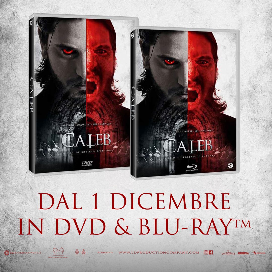 LDProductionITA's tweet photo. #Caleb di @RobDantona dal 1 Dicembre in DVD e Blu-Ray per @CGHomeVideo 
 #homevideo #film #movie #horror #vampiri #calebmovie https://t.co/FLIuruiXFf