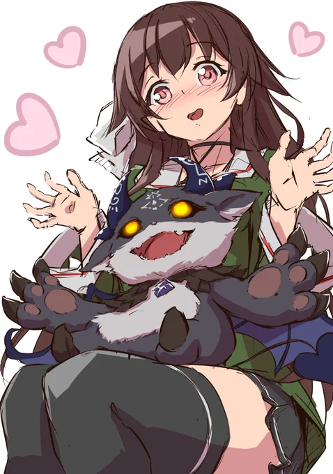 女子会コラボ視聴後のラクガキです。
 #なとあーと 