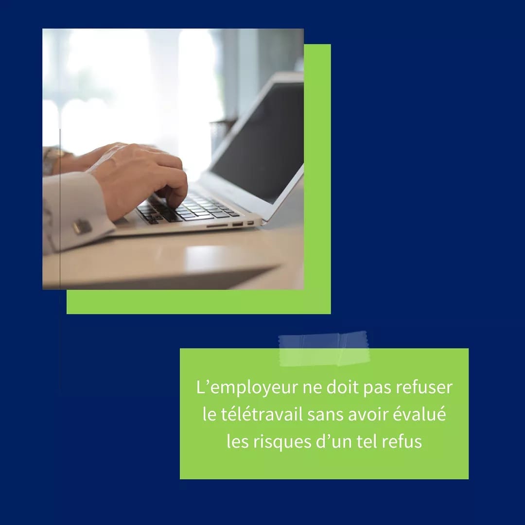 [L’employeur ne doit pas refuser le télétravail sans avoir évalué les risques d’un tel refus]
actualitesdudroit.fr/browse/social/…
#Salarié #Entreprise #Télétravail #Droit #Covid19