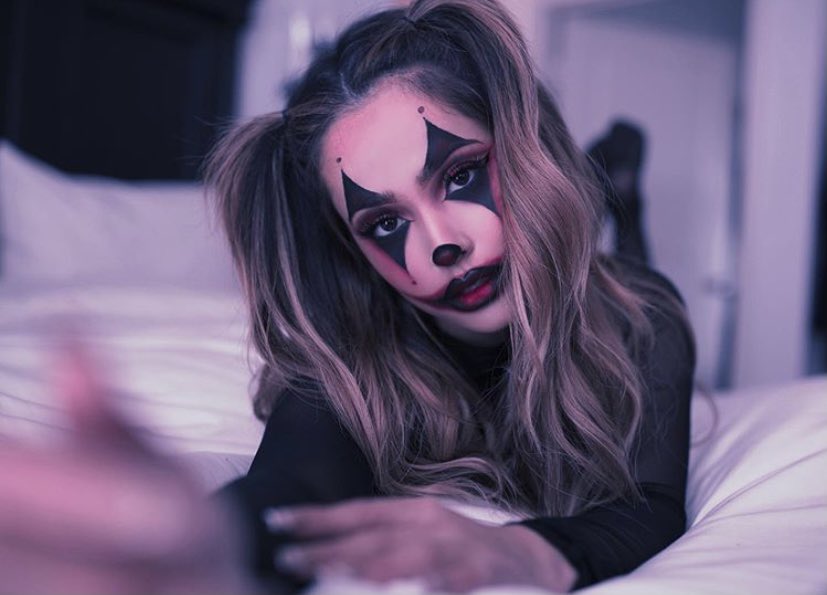 1092Aym's tweet photo. 🤡💗

#halloween #halloweenmakeup #halloweencostume #halloweenparty #halloween2020 #beckyg #beckygomez #beckygedits #beckygfan #beckygcute 
#beckyg💜 #beckygfanpage https://t.co/T8VlnvY7zr