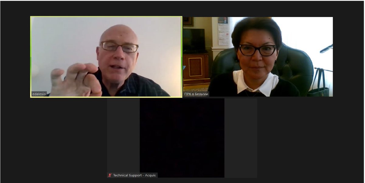 AigulKuspan's tweet photo. It was an interesting and productive virtual conversation with @emerydalesio of @LuxTimes. I hope yesterday's discussion will help @LuxTimes readers to learn more about #Kazakhstan. https://t.co/2DJUB8id7Y