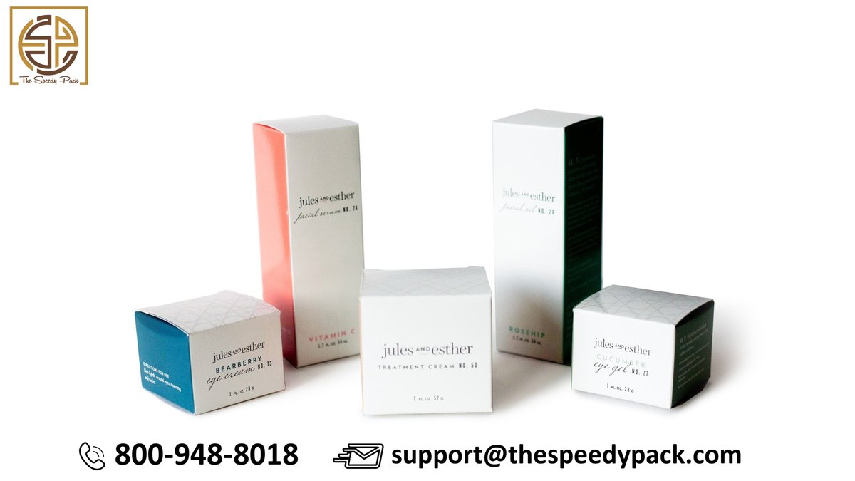 TheSpeedyPack's tweet image. We provide custom Cream Box packaging in a fairly good budget.
Order Now-bit.ly/3jRkesH
Contact Us:1 800-948-8018
#facecream #creambox #skincare #beauty #cream #cosmetics #packagingdesign #packaging #packagingmurah #box #branddesign #custompackaging #creamboxpackagng
