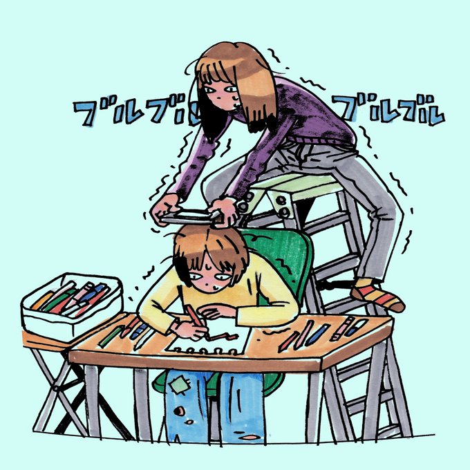 「desk sitting」 illustration images(Oldest)｜5pages