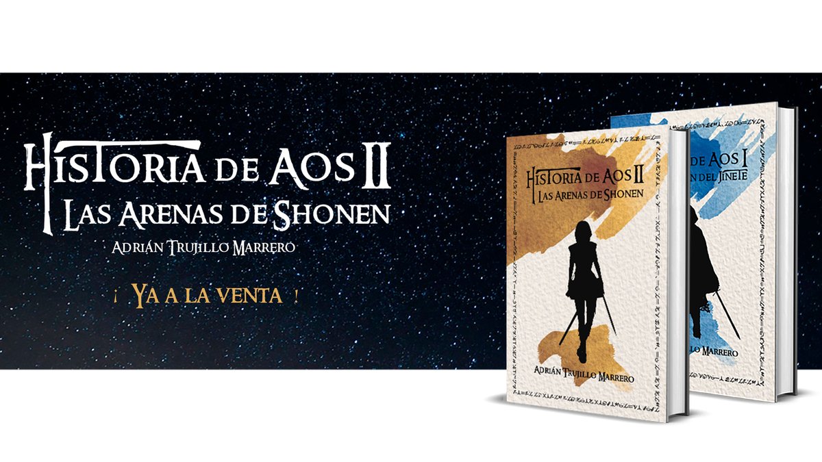 ¡Ya a la venta «Historia de Aos II. Las Arenas de Shonen»! Si quieres un ejemplar no dudes en ponerte en contacto conmigo ☺️
