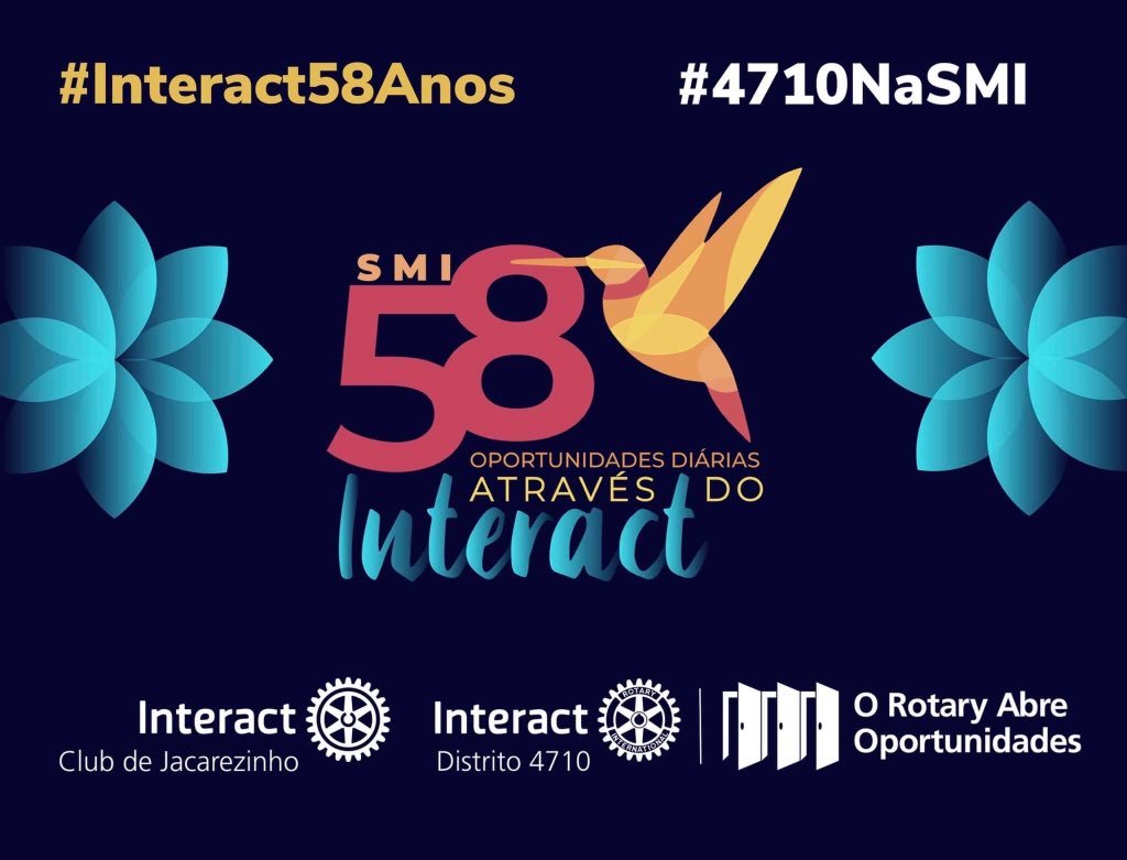 interact_jac's tweet image. Semana Mundial do Interact 2020 ⚙️💙
Os dias 02 a 07 de Novembro os clubes farão projetos com enfoques diferentes, mostrando nossa visibilidade e abrindo oportunidades para conhecer nosso voluntariado. Acompanha essa semana de pertinho! 💙
#SMI2020 #4710NaSMI #interact58anos