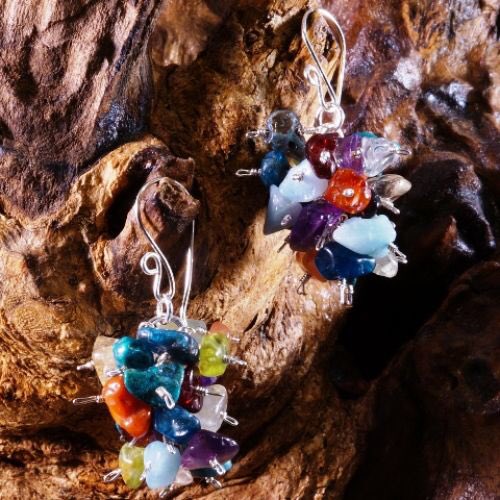 Joolzery's tweet photo. These handmade sterling silver #realgemstone earrings will align your chakras, and are fun and funky to wear https://t.co/qFzE3EAzG6
#elevenseshour #wellbeing #wellness #selfcare #Christmasgifts #firsttmaster #ukgiftam #shopsmall #supportsmallbusiness #lockdown2 https://t.co/dI9HXxQngi