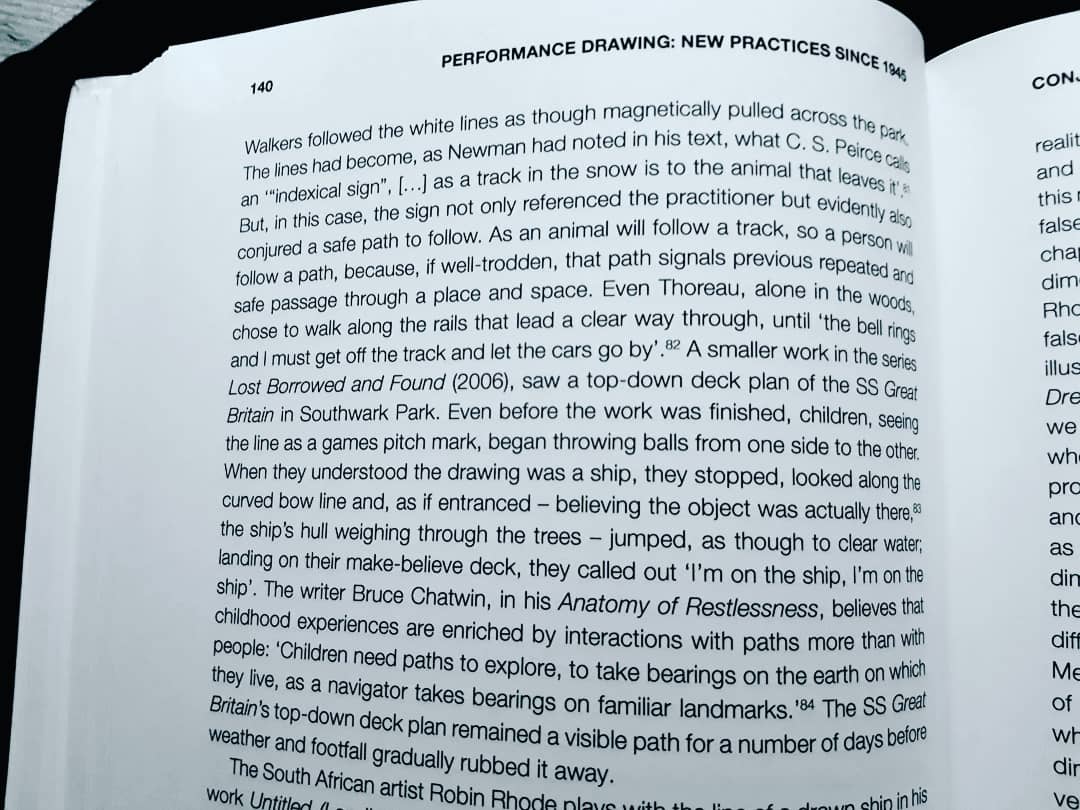 perform_draw's tweet photo. Weekly chapter snippets from newly published academic book #PerformanceDrawing 4 authors/ artists @BirgittaHosea @CaraliMcCall @janegrisewood #MaryclareFoa featuring #WilliamKentridge #LaurieAnderson #RobinRhodes #JeanFisher #GregBurgoyne #Gombrich #ArtHistory #DrawingResearch https://t.co/eeuY8xMvPR