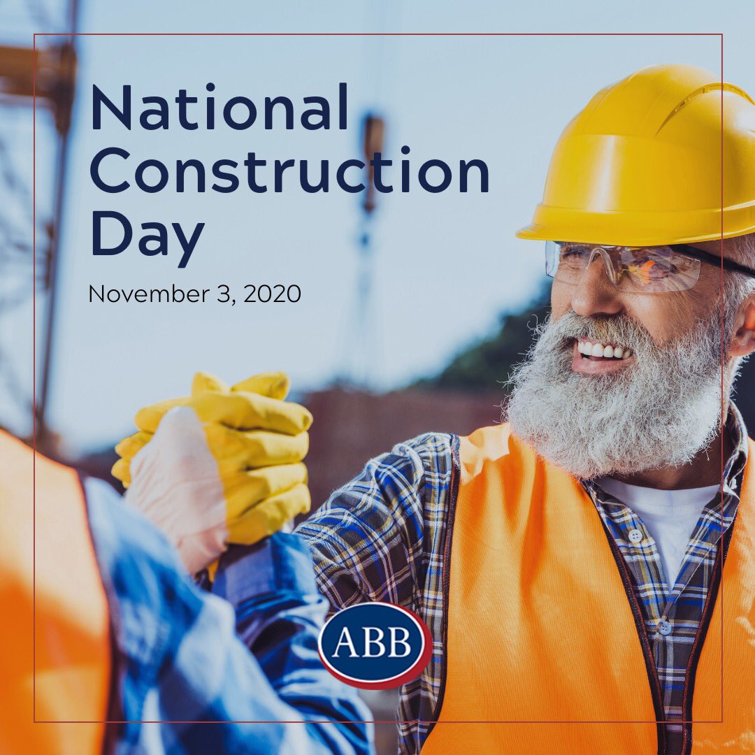 ABB Law is sending well-wishes to our colleagues in the construction industry as they celebrate #NationalConstructionDay!

#Construction4CDNs