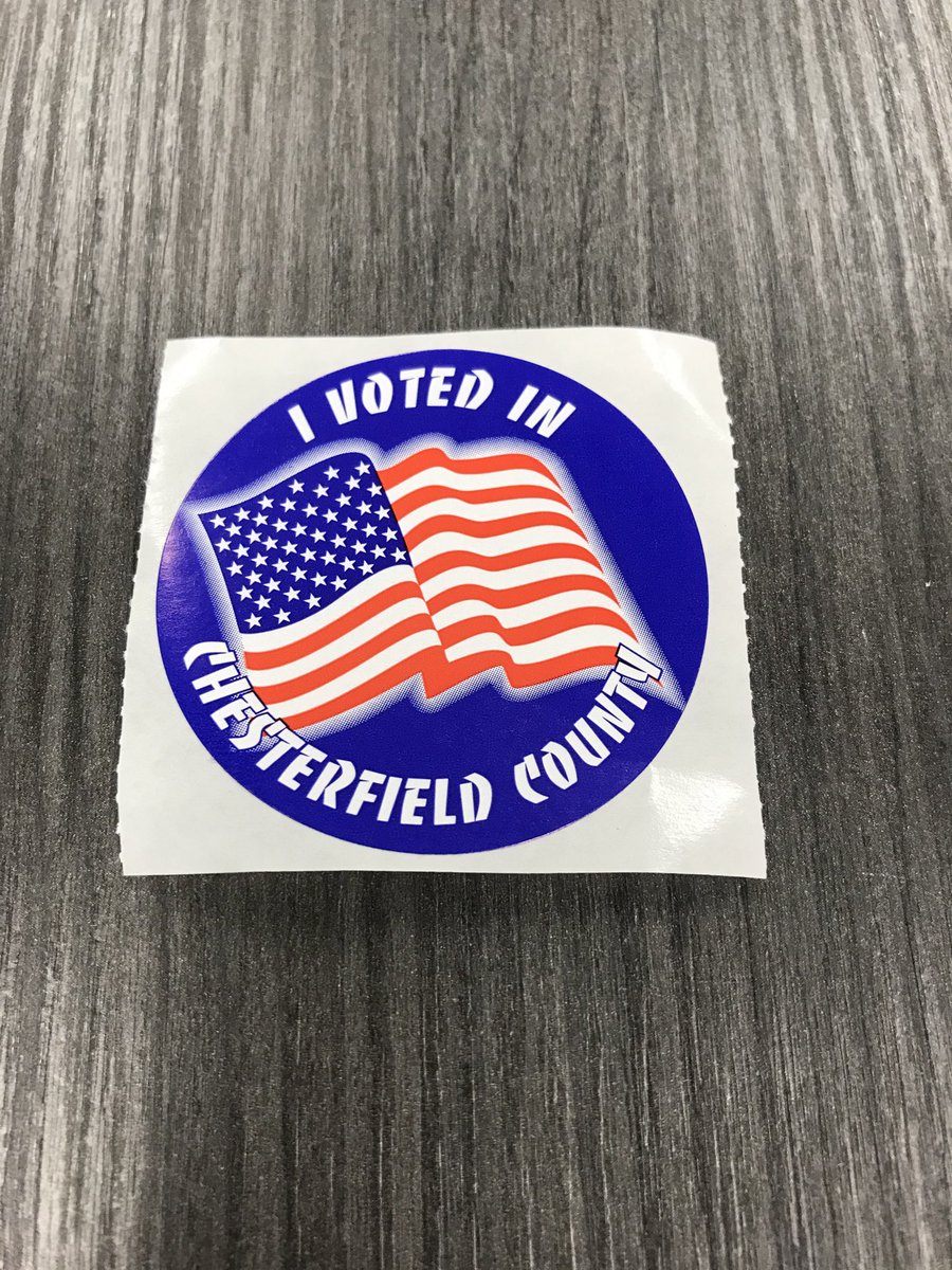Exercise your right! Polls are open until 7pm.