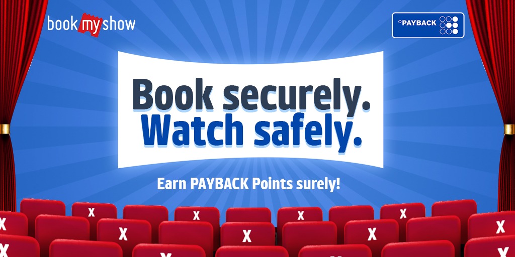 ZillionRewards's tweet photo. Unlock your plans because our partner #BookMyShow is #UnlockingLife. With all the safety norms in place, enjoy the latest movies in theatres again. Don't forget to book your shows and earn/redeem PAYBACK points while making a transaction!
https://t.co/rqWdVLZm4e
#PAYBACKChalao https://t.co/jM1fadmZ5r
