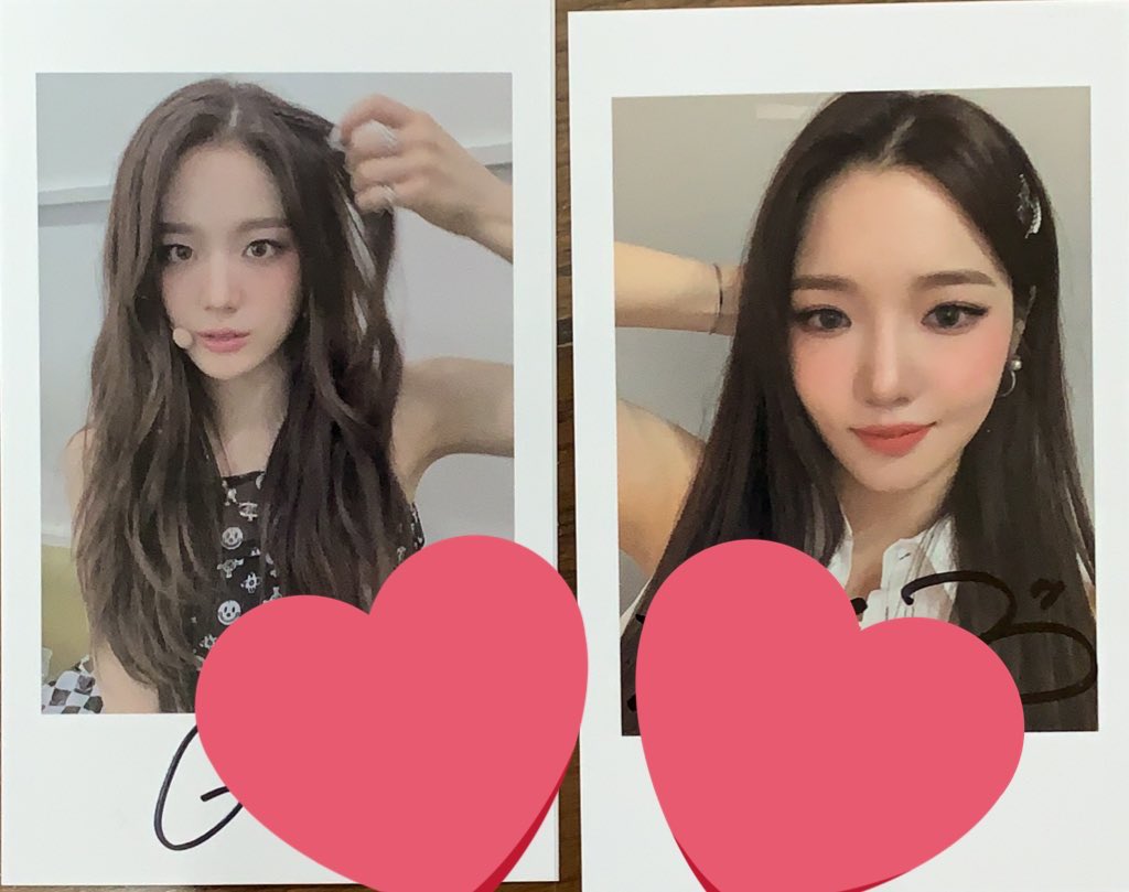 fromis_030's tweet photo. fromis_9 交換 チェキ

【譲】ギュリ ジウォン ジソン ナギョン

【求】ナギョン 特に白い服の方
条件いい方で緑の服のナギョンも考えます

よろしくお願いします🖐 https://t.co/eeH6gpDx1n