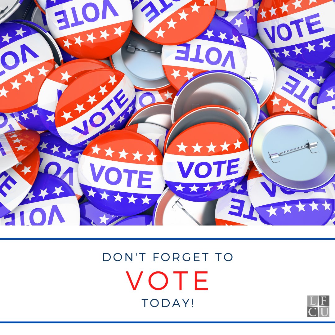 Go vote!

#LutheranFCU #LCMS #Nationwide #CreditUnion