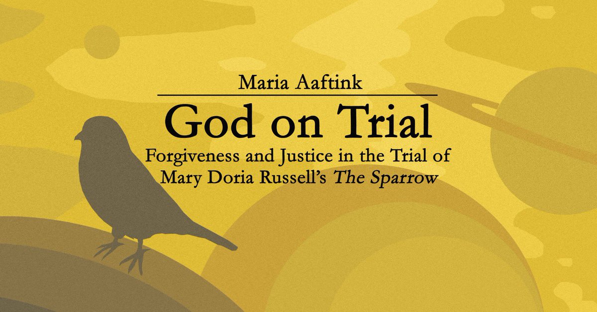 Frame_literaryJ's tweet photo. Maria Aaftink is one of the authors featured in our next issue called “War, Literature and Law.” In her article, she analyzes how The Sparrow (1996) by Mary Doria Russell points to possibilities of restoring justice.
 
Available soon! 📖 https://t.co/SXVl1UHCnl