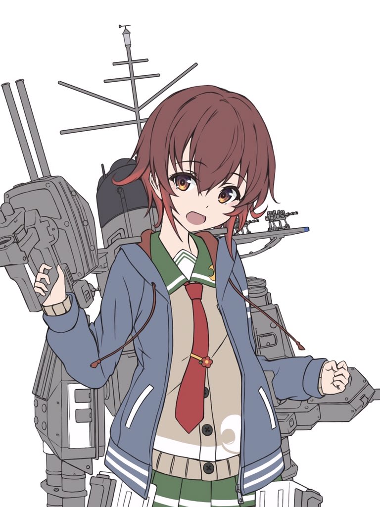 睦月(艦これ) 「週末には仕上げたいところ 」|みのすのイラスト