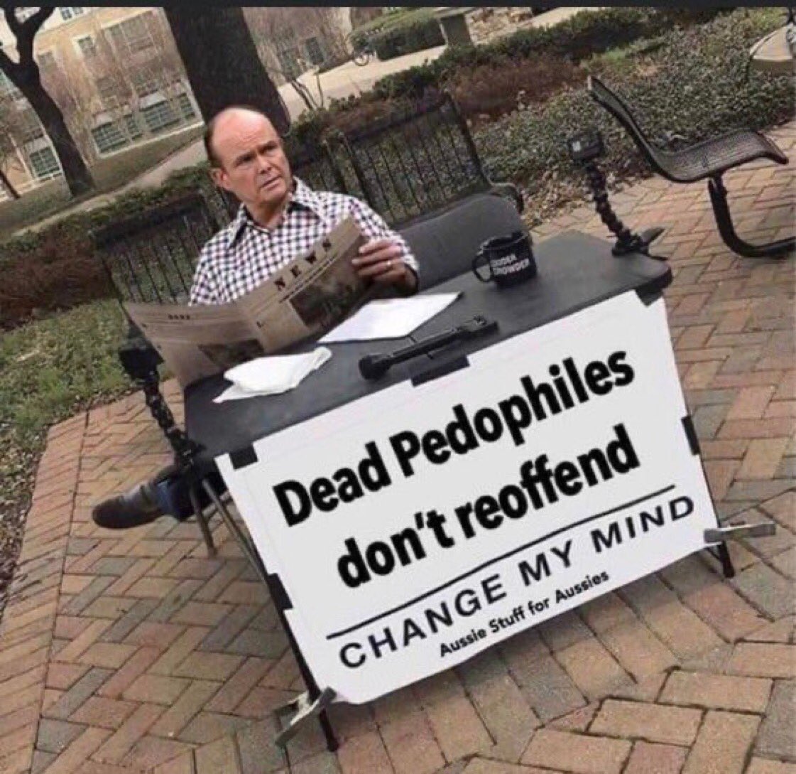Just saying btw this includes rapists too