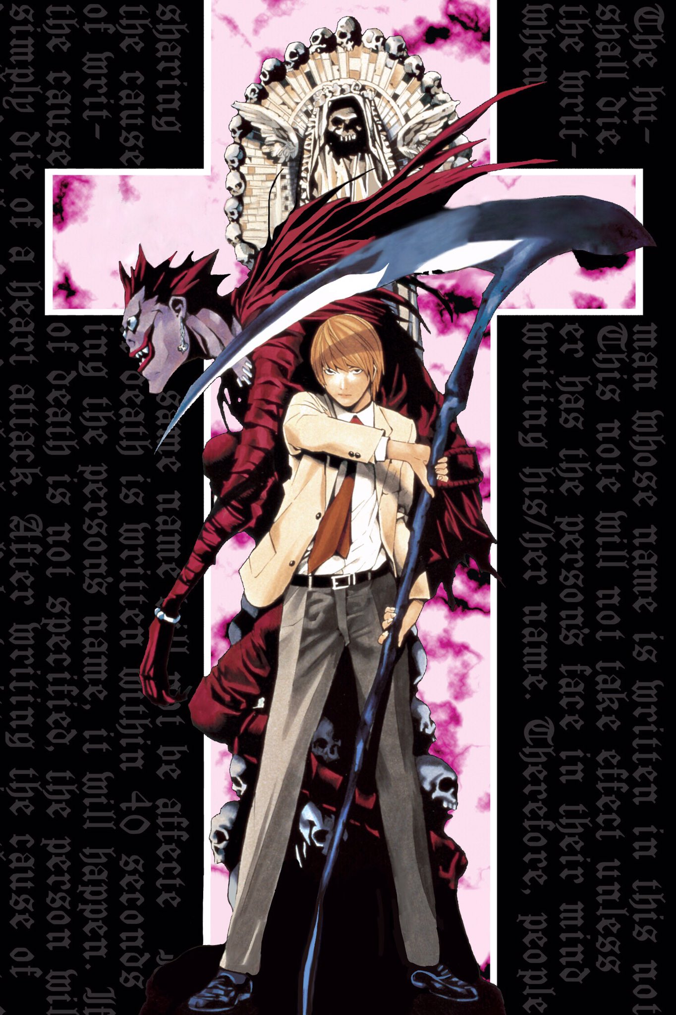 DEATH NOTE 連載中の全カラーページの切り抜き DEATH NOTE 連載中の全カラーページの切り抜き
