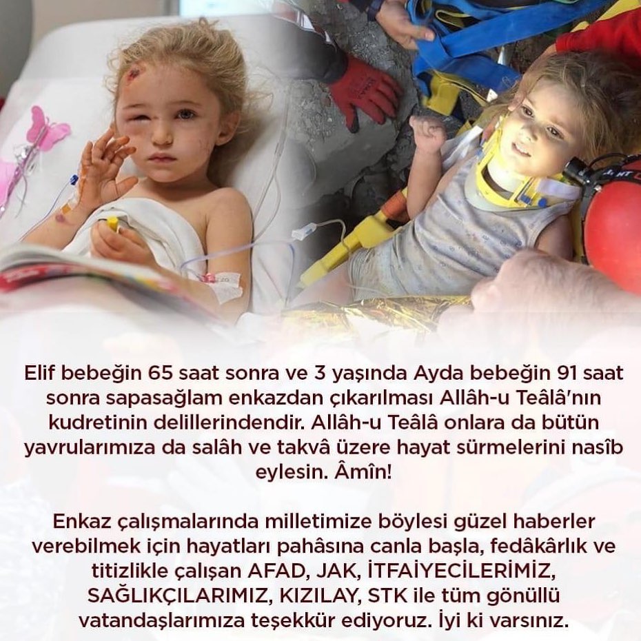 Rkygsz1's tweet photo. Allah razı olsun
#aydabebek #91saat #kizilay #AFAD https://t.co/zKctiwiiE9