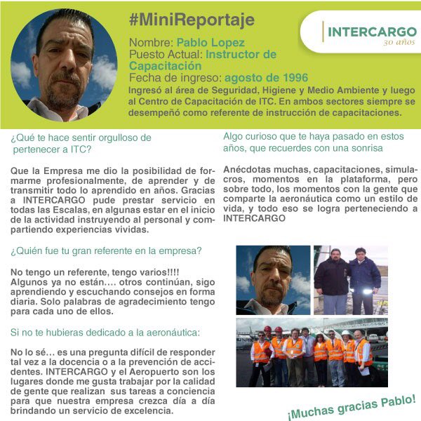 intercargoARG's tweet photo. #MiniReportaje
#30AñosItc
#HandlingArgentino🇦🇷🇦🇷 https://t.co/VuXUojMipP