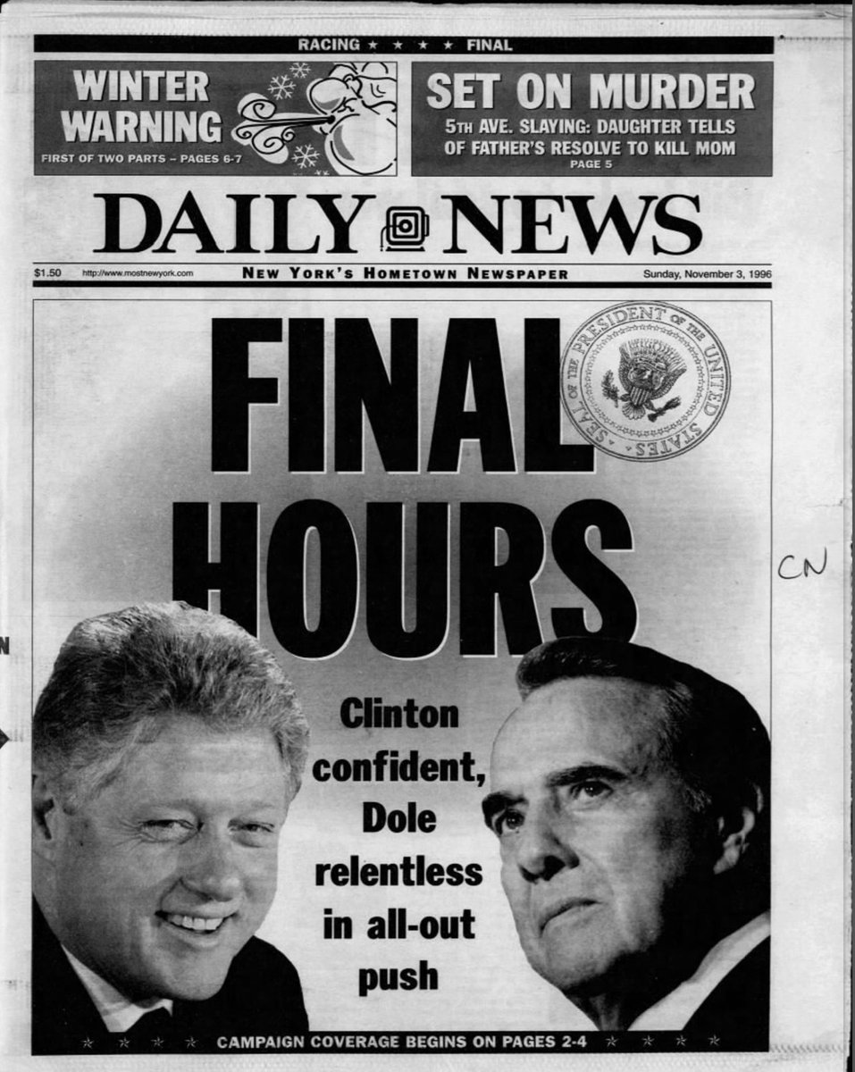 November 3, 1996 and 2000