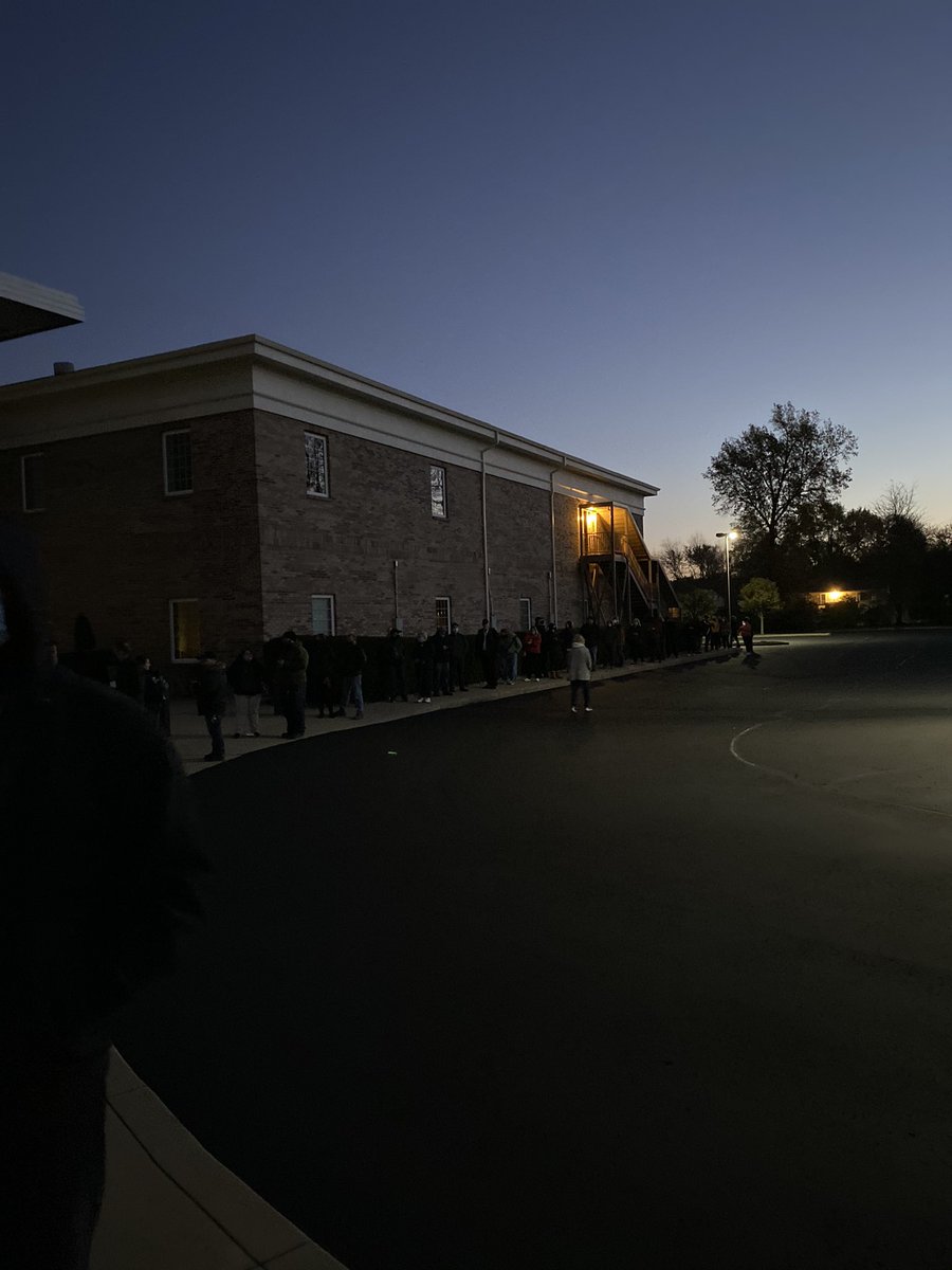 I’ve never seen a line like this...been voting here for 20 years. #VOTE #MakeAPlanToVote