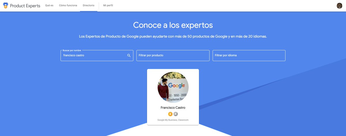 FrancastroKW's tweet image. Aparecer en el directorio de @Google  como experto de Google My Business es algo que he esperado durante mucho tiempo y que ha costado mucho esfuerzo. @GooglePEProgram @GoogleMyBiz #GMB #SEOlocal #GoogleMyBusiness @AdentityES