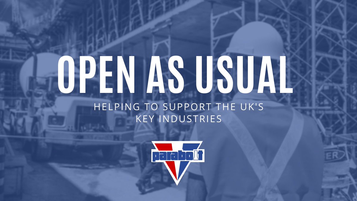 We are remaining open in accordance with government guidelines to ensure that we can continue to supply key businesses throughout the country 
#constructionfixings