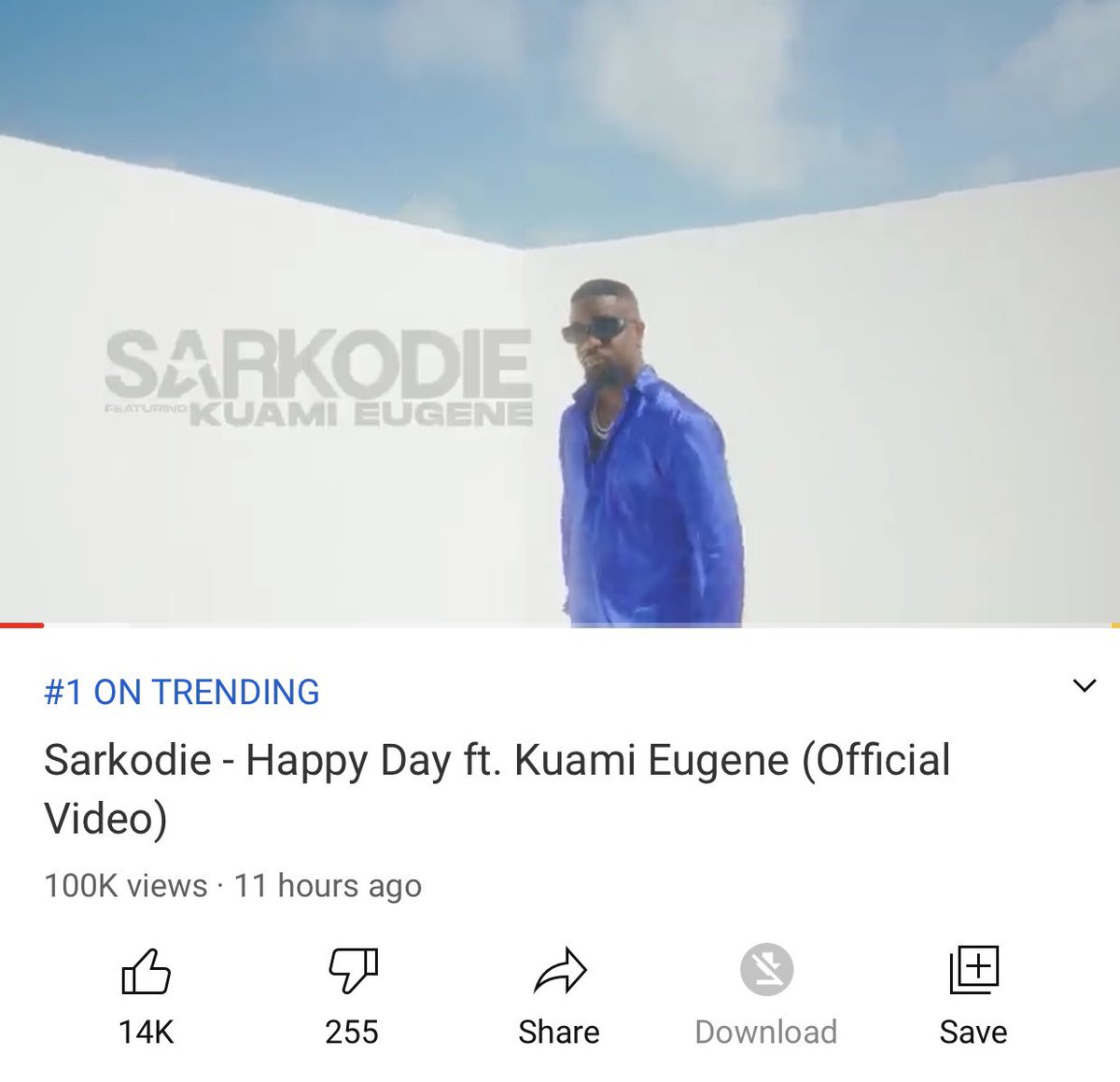 sarkodie tweet picture
