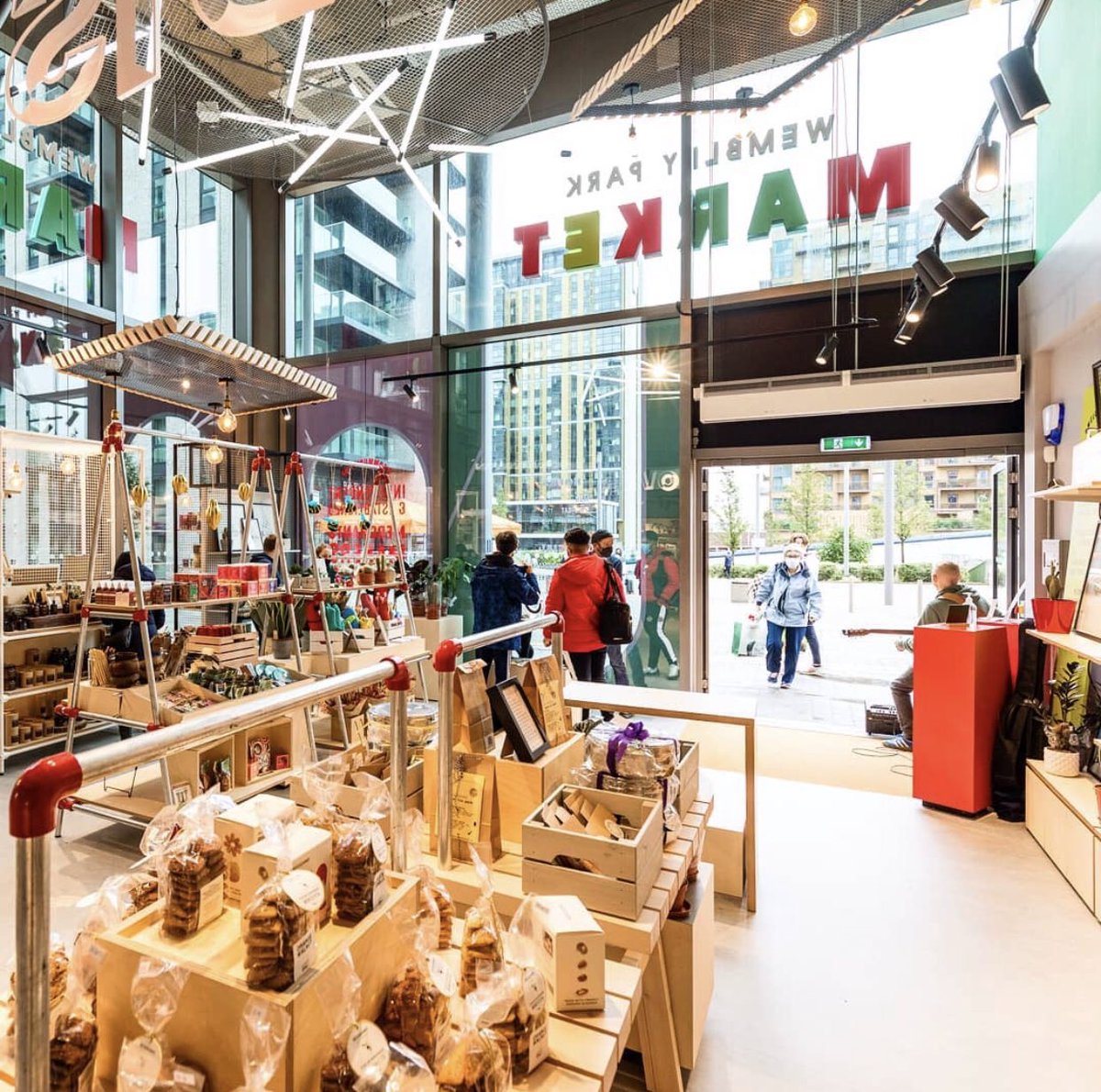 We’ll be staying open this month to serve our lovely <a href="/WembleyParkLDN/">Wembley Park</a> community and to keep supporting all of our #indpendentbrands. The shelves will be full....we look forward to seeing you (from a safe distance). #staysafe 💚
.
.
📷: <a href="/chriswinterphot/">Chris Winter</a>