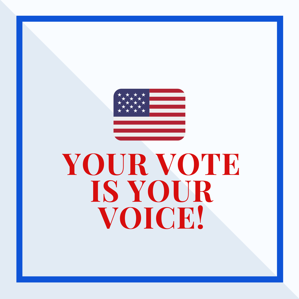 Today’s the day- get to the polls, America! #vote