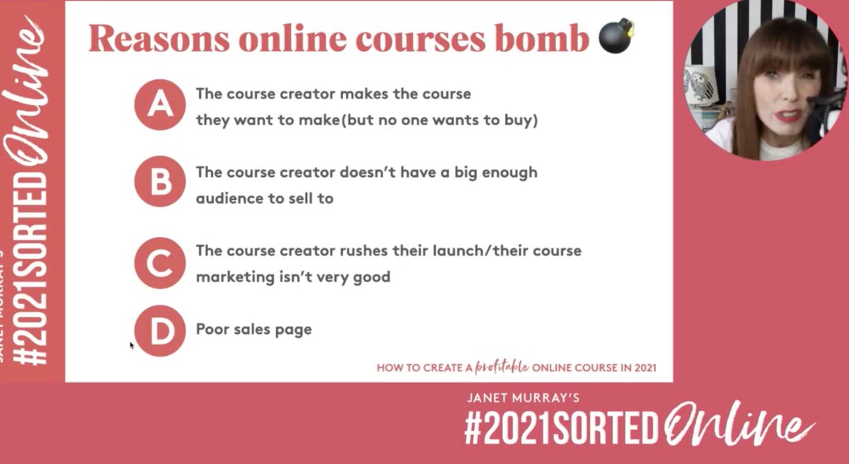 CurlyClay's tweet image. Loving listening to @jan_murray talking about course creation!

#2021Sorted
