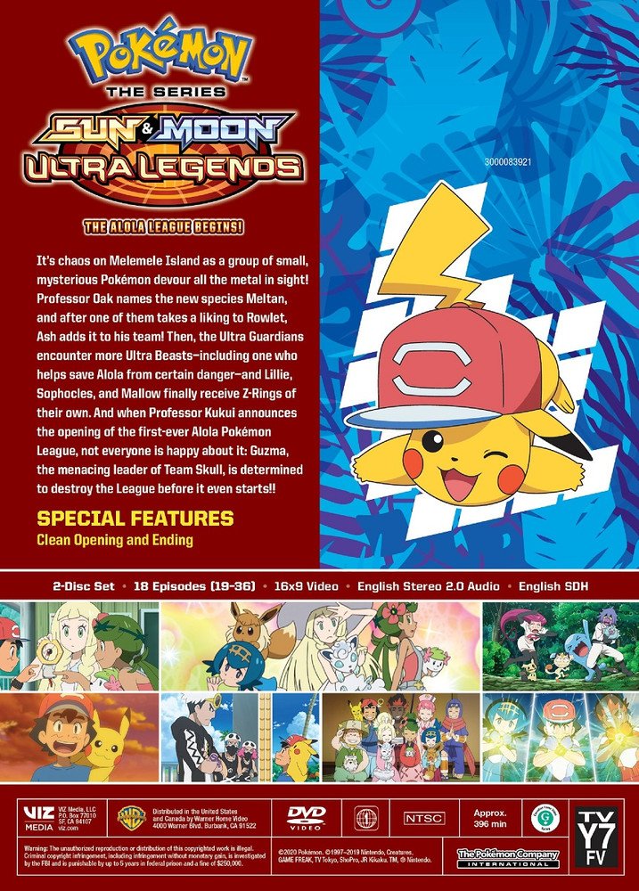 Jp S Switchmania Pokemon Sun Moon Ultra Legends The Alola League Begins On Dvd From Vizmedia Contains Episodes 19 36 This Is Currently Up For Pre Order At Rightstufanime For 39 99 And Jp S Switchmania Pokemon Sun Moon Ultra Legends The Alola League Begins On Dvd From Vizmedia Contains Episodes 19 36 This Is Currently Up For Pre Order At Rightstufanime For 39 99 And