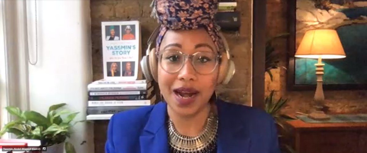 Massively enjoyed  @yassmin_a talking to us about  #BlackHistoryMonth   in a belated celebration  @brands2life - talking to the experience of blackness, Britain's post-imperial identity crisis, the fragmentation of identity and more. Her perspective as a multiple-migrant is familiar!