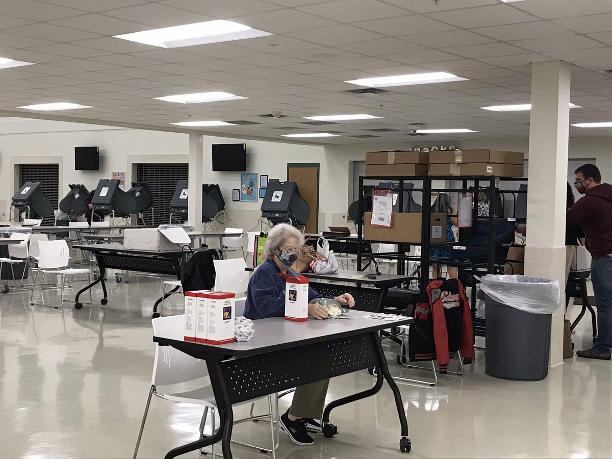 Make your voice count! Our campus is one of the many locations in town to vote! Today it it Baytown! Make it count!