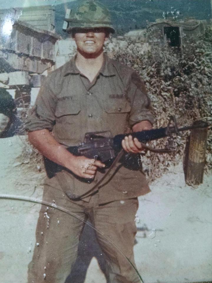 CoachChadMurphy's tweet photo. Happy birthday to my pops!! No, he’s not on Twitter, but couldn’t be more proud &amp; blessed to have the last 43 years with this dude!! My hero...my guy!! Love ya pops!! 🙏🏼🏈💪🏻🇺🇸 #steelworker #vietnamvet https://t.co/w0PyfvxshF