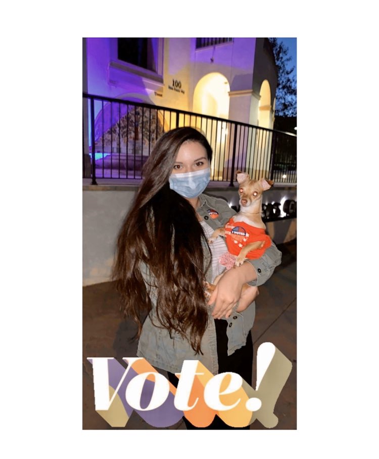 USA you got this🙏I’m finally of voting age 😁#Vote 
#Elections2020  #ElectionDay2020 #2020Elections #VoteResponsibly #Vote
❤️🤍💙❤️🤍💙❤️🤍💙
instagram.com/reel/CG_59tvJ6…