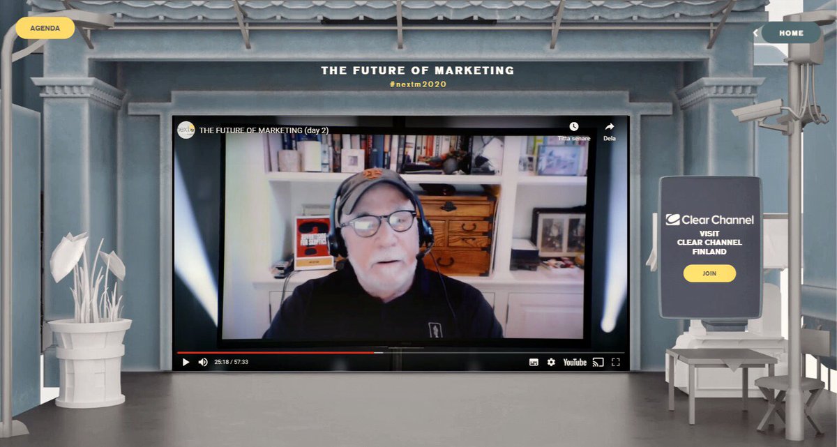 GroupM_Sverige's tweet photo. @AdContrarian at #nextm2020 ”Consumers are way less interested in brands than we in the marketing bubble think they are. They have more pressing things on their minds than what their peanut butter thinks about immigration policy.” https://t.co/bgYCU07hHe