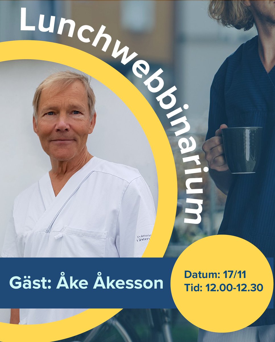 Premiär för Collabodocs Lunchwebbinarier: 17/11 kl. 12-12:30, gäst: VCh för Borgholms hälsocentral Åke Åkesson, känd för Borgholmsmodellen och hemsjukhuset!

Anmälan: collabodoc.clickmeeting.com

#primärvård #tillgänglighet #digitalisering #processer #webbinar #åkeåkesson #borgholm