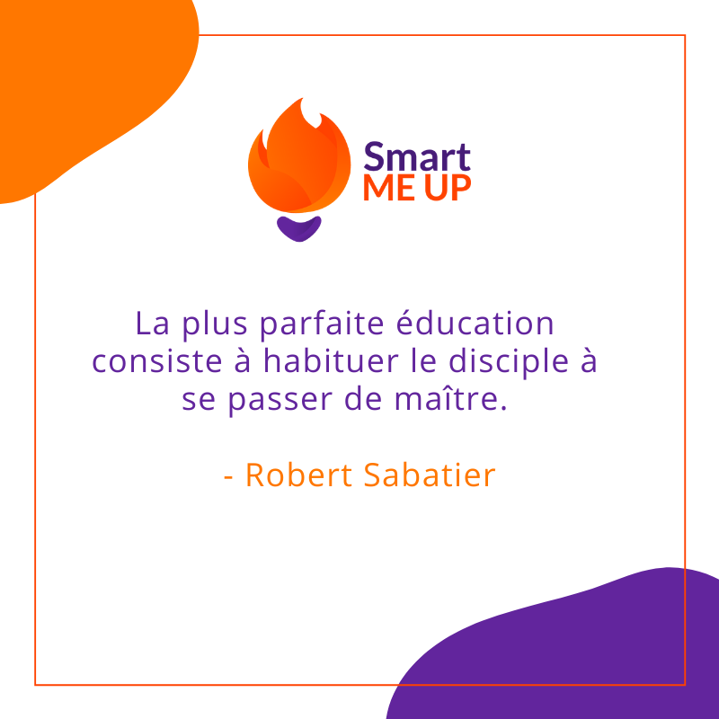 SmartMeUpNow's tweet photo. La plus parfaite éducation consiste à habituer le disciple à se passer de maître.
- Robert Sabatier
#SmartMeUp #SMU #SmarterTogether #Education #Formation #Training #Studies #Gamification #Motivation #Engagement https://t.co/8cpkQGSRtV