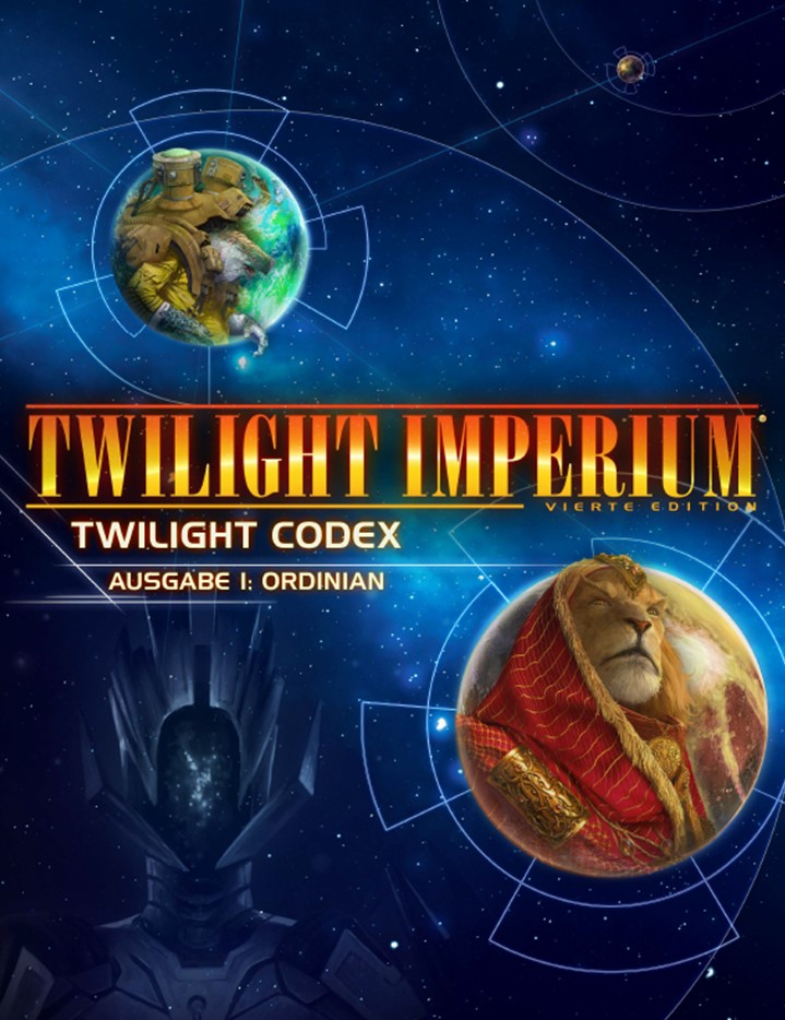 Cover des Twilight Codex für Twilight Imperium: Vierte Edition.