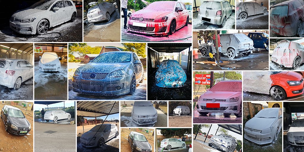 VolkswagenSA's tweet photo. Volkswagen fans cleaned up well for our #VWFoamBathChallenge! Thanks for sharing your pics with us.
There were many good submissions, but here are our favourites.
Spot yours?
#ThrowbackThursday #Volkswagen #notjustacar #TBT https://t.co/g2X8ItP97Z