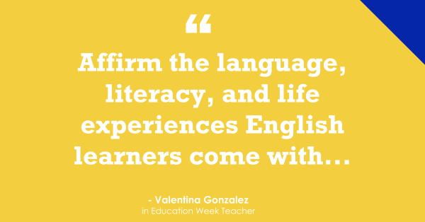 Larryferlazzo's tweet photo. "12 Common Mistakes Made by Teachers of English-Language Learners" is final post in Ed Week six part series https://t.co/AVQytoi1RM with @ValentinaESL https://t.co/AksAA3X4nh