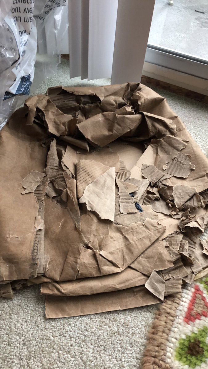 Totally waterlogged- a very sturdy box so wet that it disintegrated . No compensation despite paying extra. I would certainly not recommend <a href="/parcelmonkey/">Parcel Monkey UK</a>