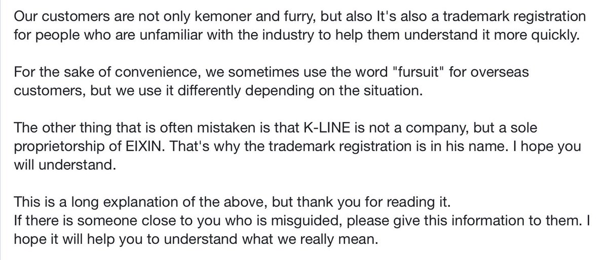 kemonokapi's tweet photo. Here is the response from @Kemono_LINE about the trademark that I was given permission to post via email after asking if I could. I hope it clarifies for those who are wondering. https://t.co/HG1M73LYRv